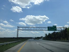 I-75 south at I-675 - Miamisburg, OH