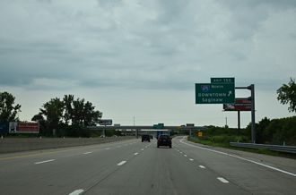 I-75/US 23 South at I-675 North to Saginaw, MI