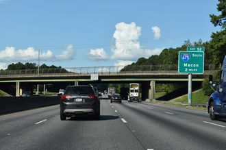 I-285 east at I-675 - Conley, GA