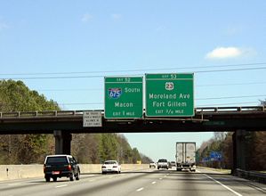 I-285 east at I-675 - 2003