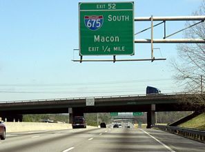 I-285 east at I-675 - 2003