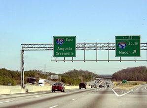 I-285 east at I-675 - 2003
