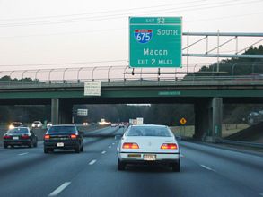 I-285 east at I-675 - 2004