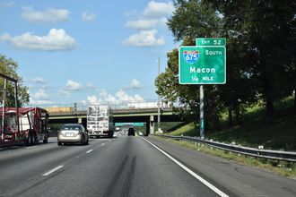 I-285 east at I-675 - Conley, GA