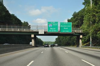 I-285 west at I-675 - 2011