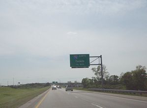 I-675 south at I-75 - Miamisburg, OH
