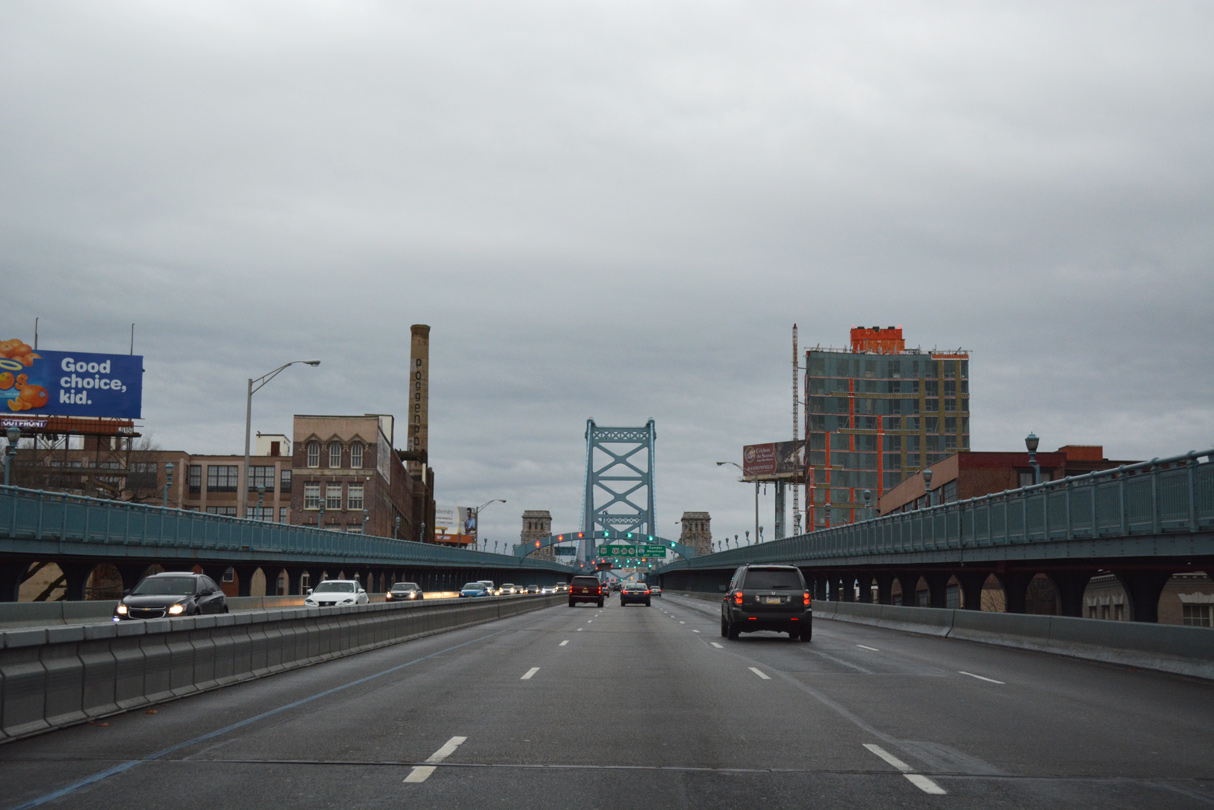 I-676/US 30 East - Ben Franklin Bridge