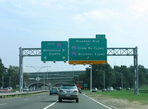 Hutchinson River Pkwy south at I-678 - Bronx, NY
