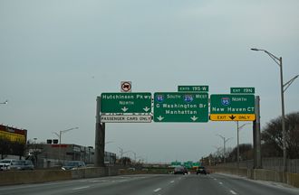 I-678 north at I-95/278-Hutchinson River Pkwy - Bronx, NY