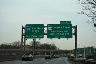 I-678 north at I-878/Belt Pkwy - Queens, NY