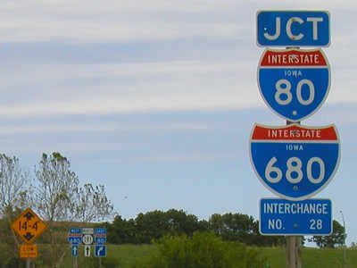 CR G8L north at I-680 - Minden, IA