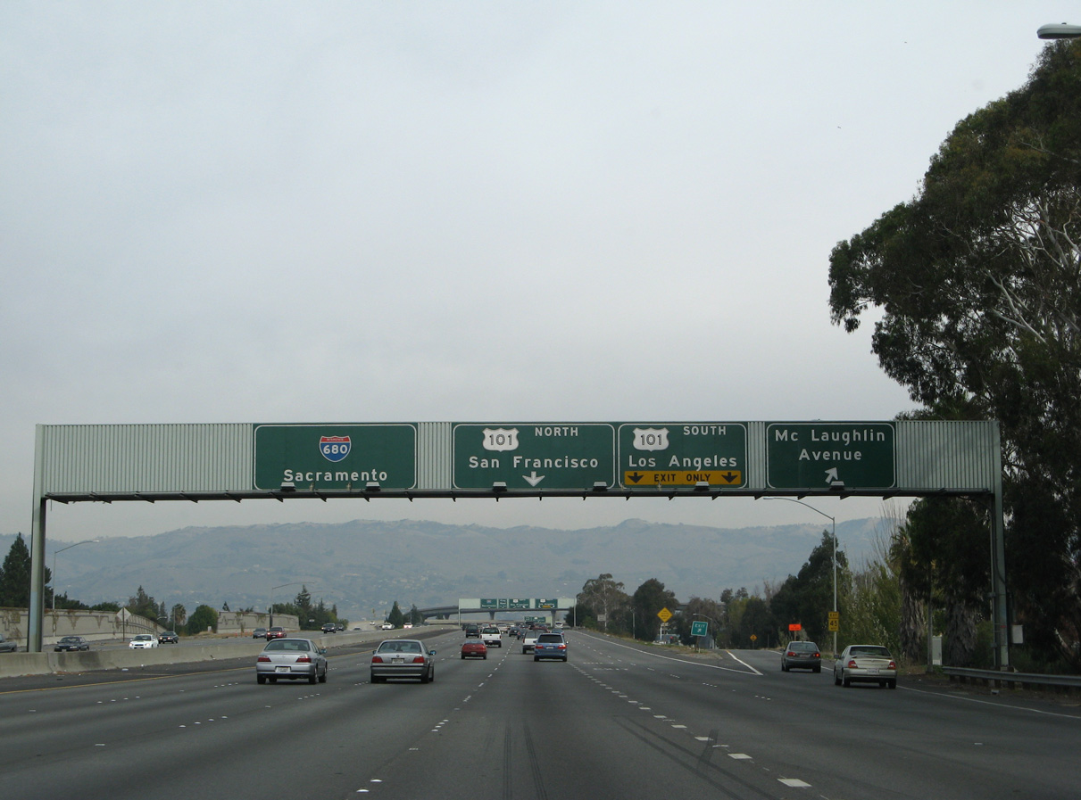 I-280 south at I-680/US 101 - 2007