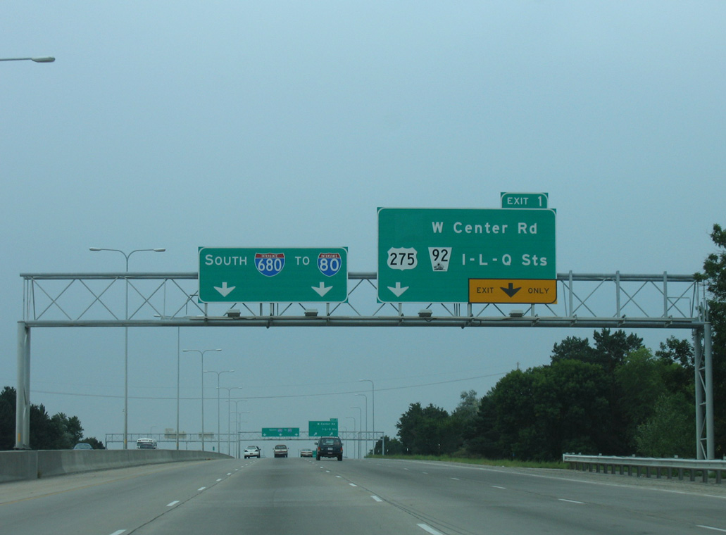 I-680 south at I-80/US 275 - 2005