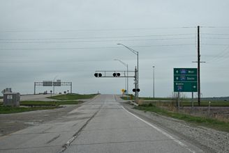 CR G37 west at I-29/680 - Crescent, IA