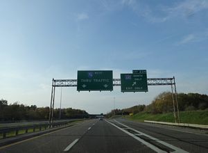 I-76/Ohio Tpk west at I-670 - Beaver Twp