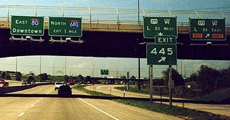 I-80 east at I-680/US 275/N-92 - 2001