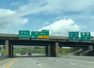 I-80 east at I-680/US 275/N-92 - Omaha, NE