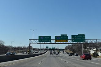 I-80 west at I-680/US 275/N-92 - Omaha, NE