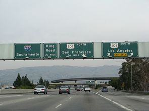 I-280 south at I-680/US 101 - 2007