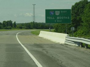 I-680 south at I-76 - Beaver Twp, OH