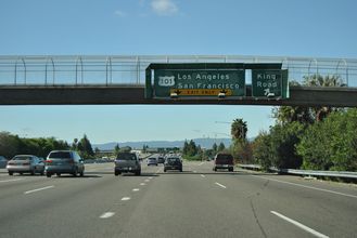 I-680 south at US 101 - San Jose, CA