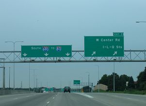 I-680 south at I-80/US 275 - 2005