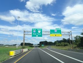 SR 11 north at I-80/680 - Austintown, OH