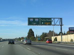 US 101 north at I-280/680 - 2004