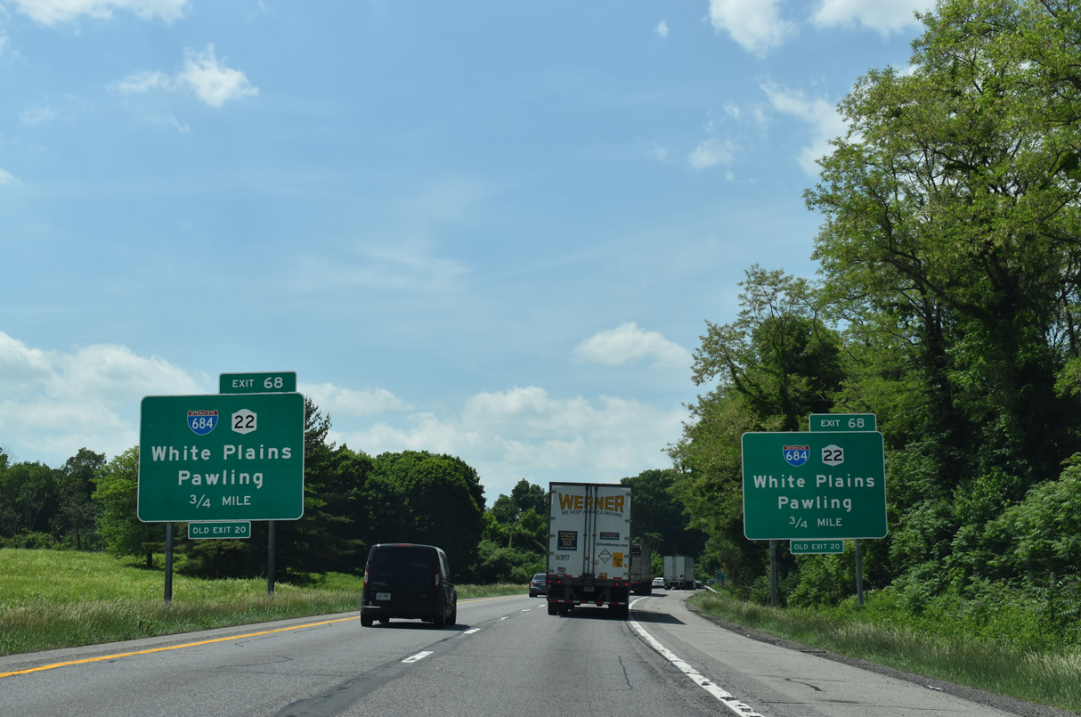 I-84 west at I-684 - Southeast, NY