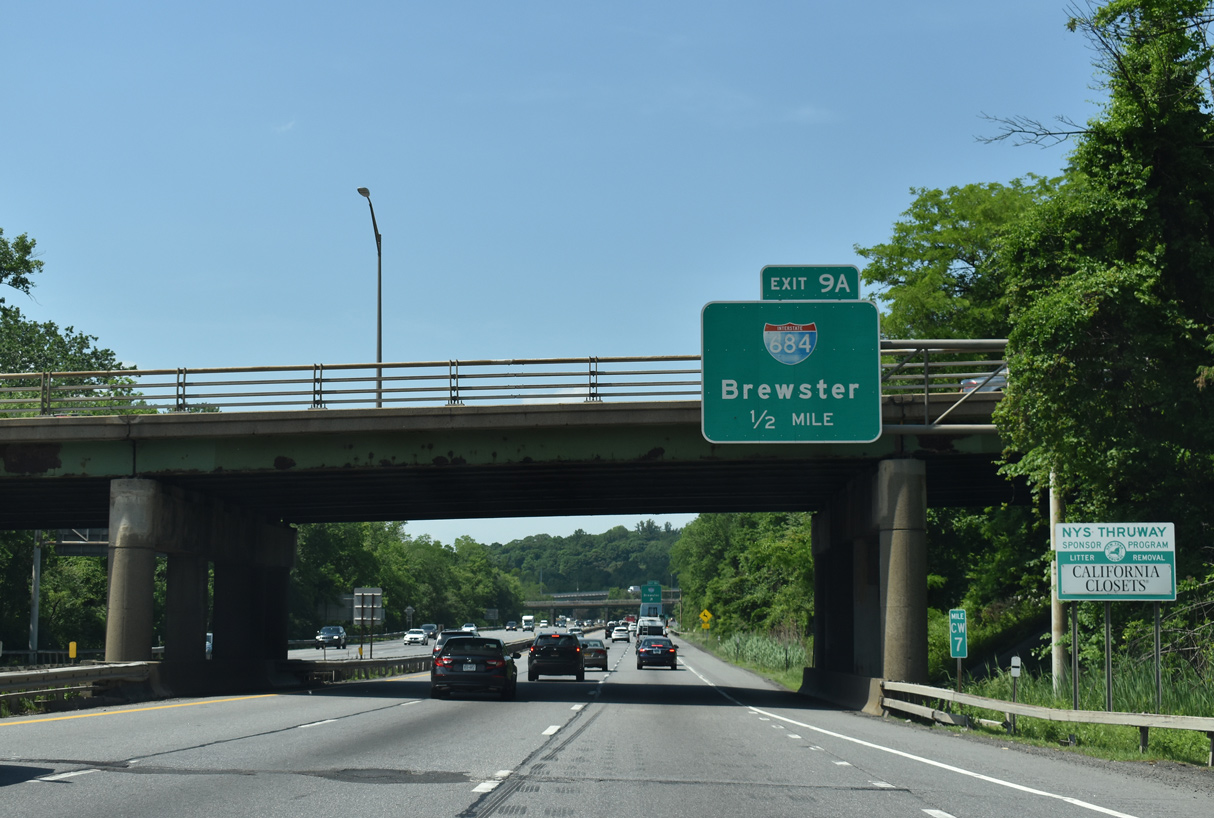 I-287 west at I-684 - White Plains, NY