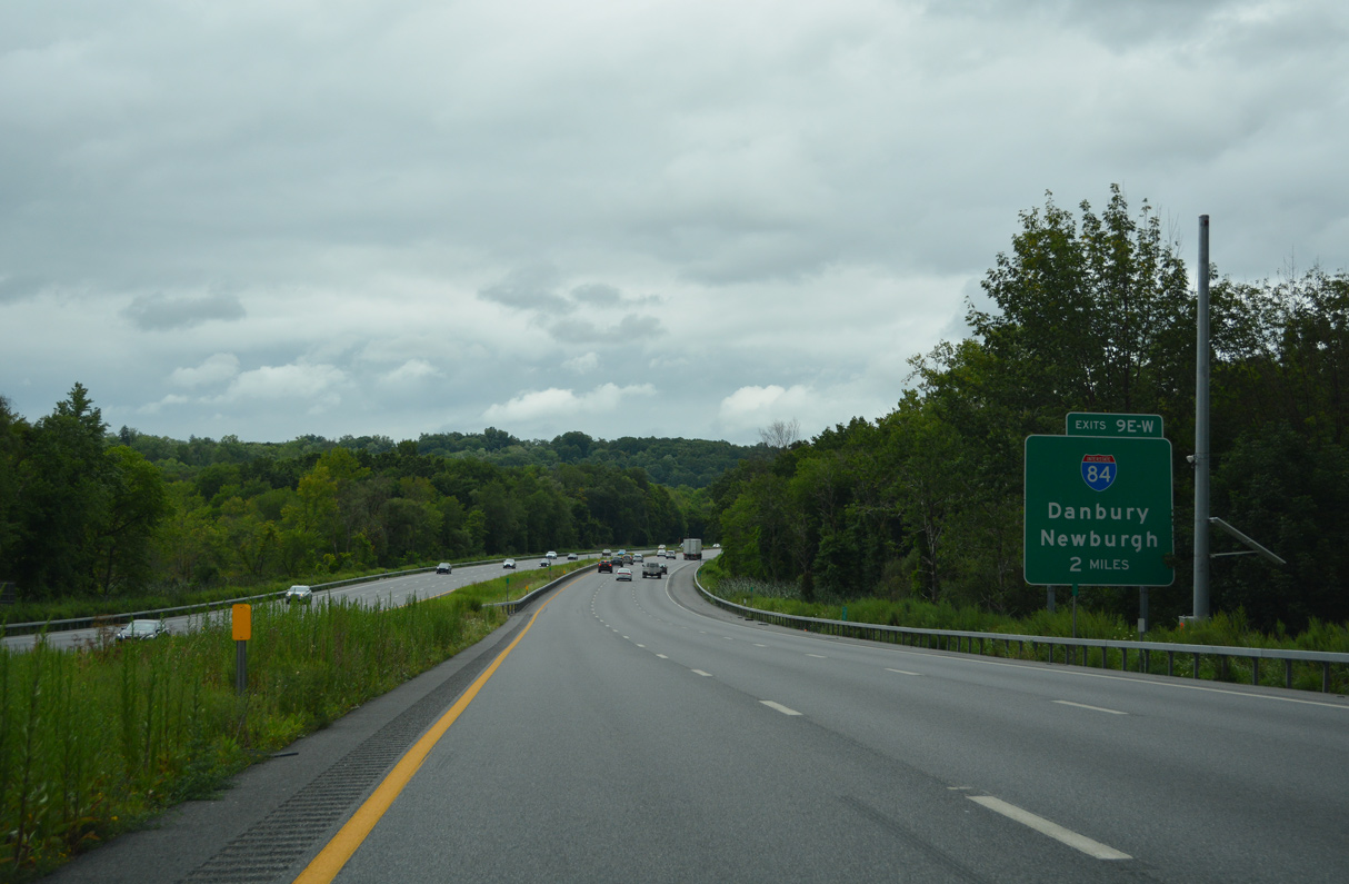 I-684 north at I-84 - Brewster, NY