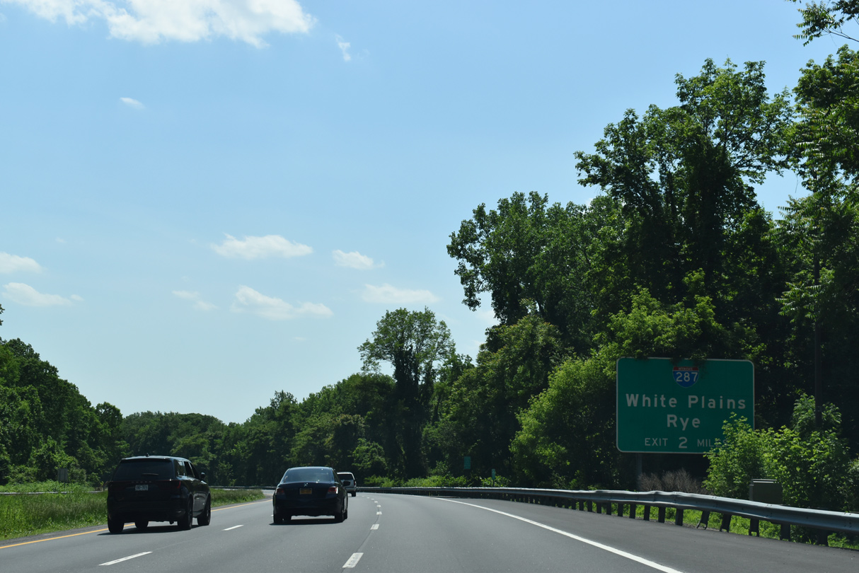 I-684 south at I-287 - Purchase, NY