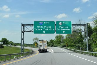 I-84 west at I-684 - Southeast, NY