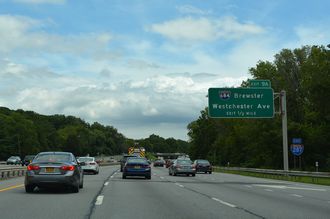 I-287 east at I-684 - White Plains, NY