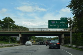 I-287 east at I-684 - White Plains, NY