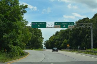 I-287 east at I-684 - White Plains, NY