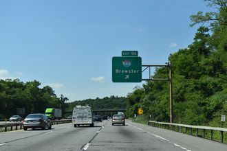 I-287 west at I-684 - White Plains, NY