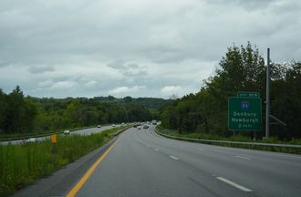 I-684 north at I-84 - Brewster, NY