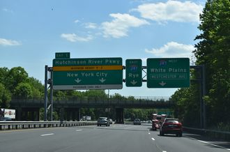 I-684 south at I-287 - Purchase, NY