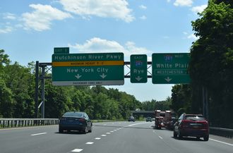 I-684 south at I-287 - Purchase, NY
