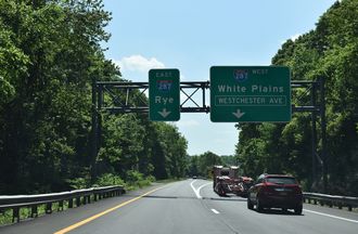 I-684 south at I-287 - Purchase, NY