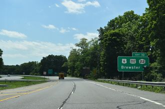 NY 22 south at I-684/US 6-202 - Southeast
