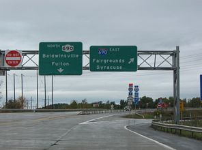 I-90 at I-690/NY 690 - Van Buren, NY