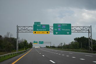 I-481 north at I-690 - DeWitt, NY