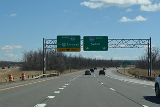 I-690 east at I-481 in the town of DeWitt, NY.