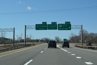 I-690 west at NY 48 in the town of Geddes.