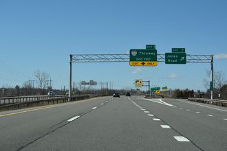 I-690 west at Jones Road and I-90/NYS Thruway.