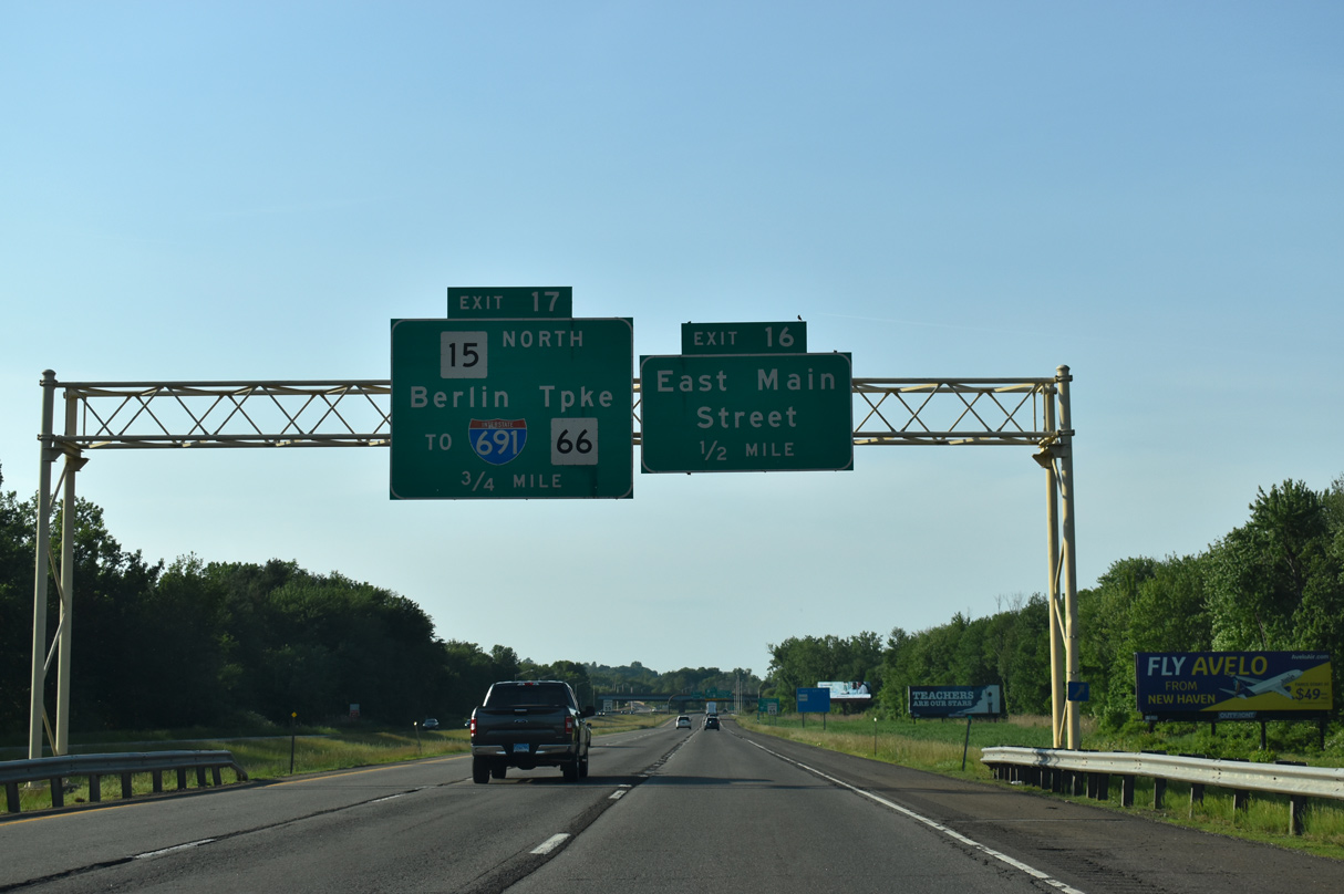 I-91 at Route 15 - Meriden, CT