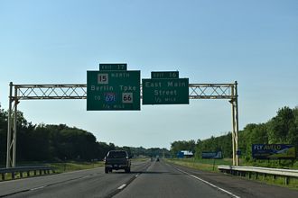 I-91 at Route 15 - Meriden, CT