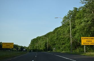 I-691 east at Route 66 - Middlefield, CT